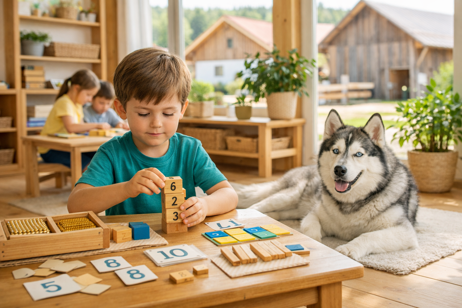 Naturnahe Umgebung der Lerntherapie bei ViaVita